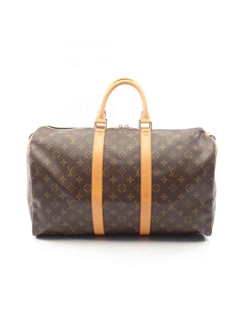 Louis Vuitton Boston Bag Keepall 45 Canvas Leather
